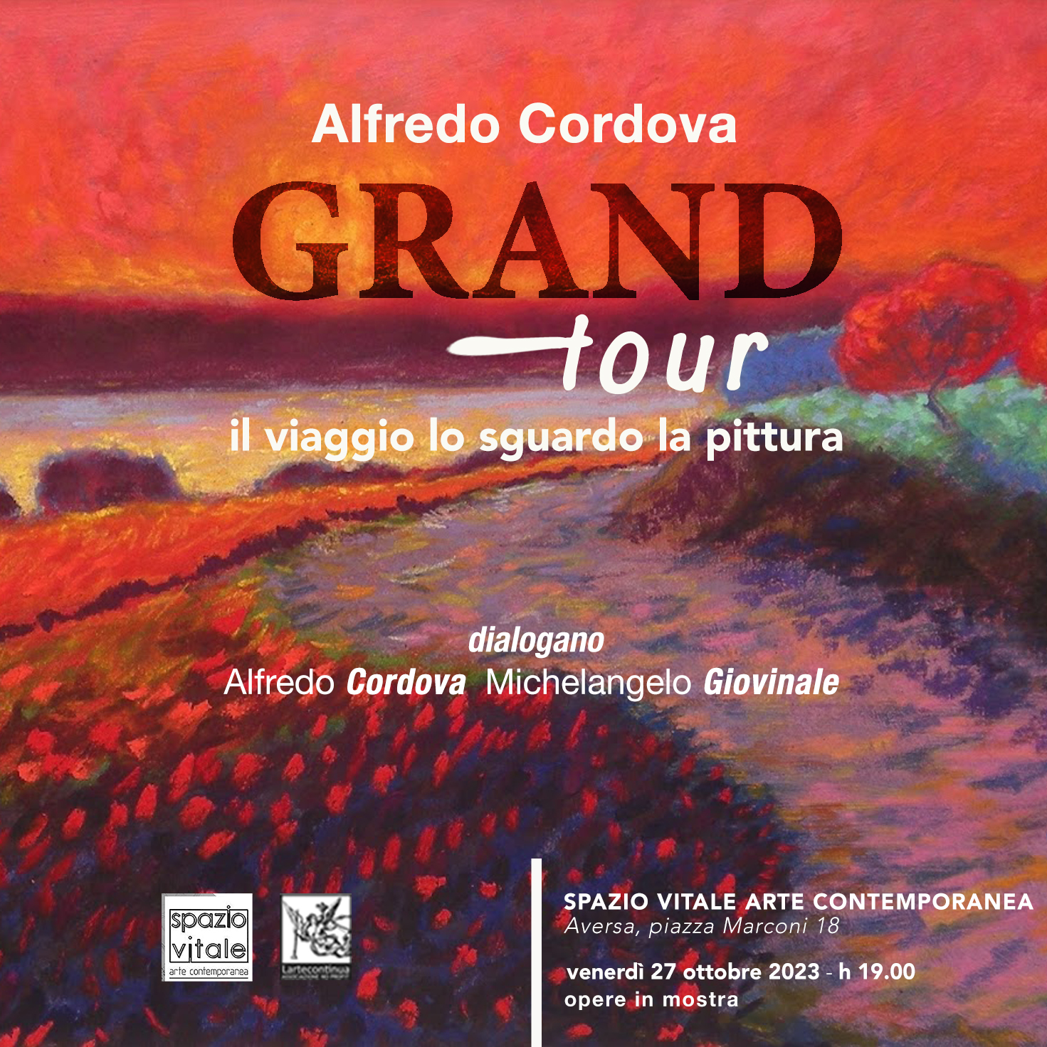 Grand Tour  Alfredo Cordova | il viaggio lo sguardo la pittura